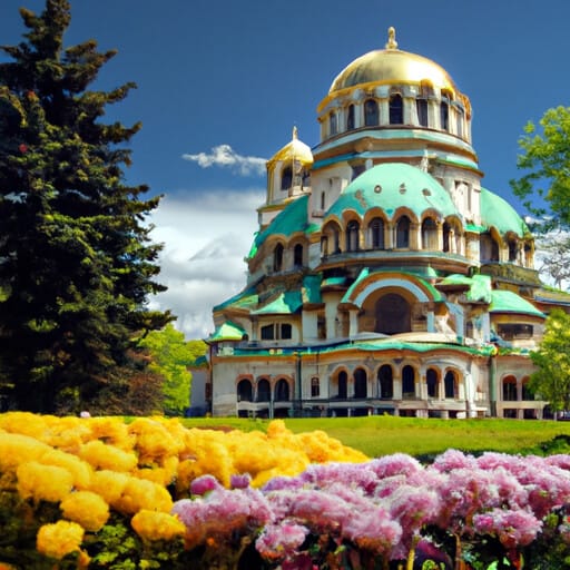 קתדרלת סנט אלכסנדר נבסקי Cathedral Saint Alexandar Nevski בסופיה